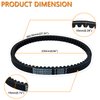 Drive Belts Compatible with 30 Series Torque Converter Go Kart Parts - Replace Manco 5959 / Comet 203589 / Murray 12-8487 Belt 3 Pack