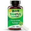 Tinnitus Relief Supplement 1200mg - 120 Capsules (60-Day Supply) | Natural Ear Ringing Support, Reduce Ear Noise & Improve Hearing Health for Men & Women