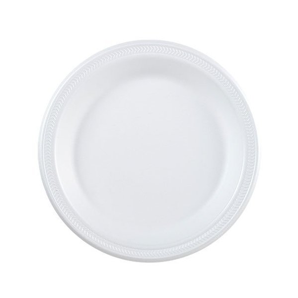 Nicole Home Collection Styrofoam Luncheon Plates, 9", White