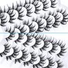 Manga Lashes Anime False Eyelashes Natural Japanese Lashes Wispy Thick Cosplay Eyelashes 18MM Spiky Doll Lashes Faux Mink Eye Lashes by Winifred