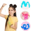 7 Pack Slime, Jelly Cube Crunchy Slime, Super Soft and Non-Sticky Clear Slime Kit, Christmas Slime Party Favors for Girls and Boys