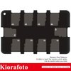 Kiorafoto KHD-MSD10 Easy Carry 10 Slots Slim Credit Card Size Lightweight Portable TF MSD Microsd Memory Card Case Storage Keeper Holder for 10 TF MSD Microsd Microsdhc Microsdxc Memory Cards Oganizer