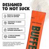 BUFFED Energy Powder Stick Packs, Drink Mix | Clean, Healthy Boost Packets | 150mg Caffeine + Hydration | Nootropics, Organic Mushrooms, B-Vitamins, Electrolytes | 30 Pack-Pineapple Thrash