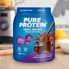 Pure Protein Powder - Whey, High Protein, Low Sugar, Gluten-Free, Chocolate - 1 lb (Packaging May Vary)