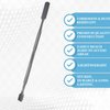A2Z Lab Spatula Stainless Steel Sampler Spatula Double-Ended Spatula with Flat Ends for Handling Mixing Transfering Cream, Gel, Powder- Laboratory Supplies for Experiments & Lab Use - 6.25" Length