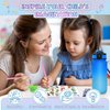 Aolieh Decorate Your Own Water Bottle Kits for Boys Ages 3-13, DIY Dinosaurs Kit Painting Crafts Stickers Kids Water Bottle, Fun Arts and Crafts for kids Ages 6-8-12 Birthday Christmas Gifts