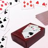LHTHT 3 Decks Mini Playing Cards,2.1 X 1.8 inch,Traveling Decks Cards Festival Party Game Supply for Kids and Adults,Tiny Deck of Novelty Party Gift for Girls and Boys.