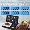 Gram Scale, MINI Scale Digital Pocket Scale,200g x 0.01g,Digital Grams Scale, Food Scale, Jewelry Scale Black, Kitchen Scale With100g Calibration Weight