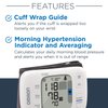OMRON Gold Blood Pressure Monitor, Portable Wireless Wrist Monitor, Digital Bluetooth Blood Pressure Machine, Stores Up To 200 Readings for Two Users (100 each)