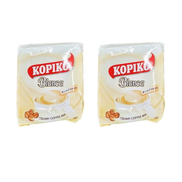 Kopiko Blanca Creamy Coffee Mix (2 Pack, Total of 600g)