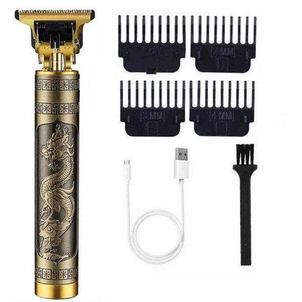 Hair Clippers for Men, Professional Hair Trimmer Zero Gapped Trimmer Cordless Rechargeable Edgers Clippers Electric Beard Trimmer Shaver Hair Cutting Kit
