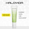 HALOVIDA Sea Salt Rosemary & Mint Scalp Scrub, Clean Silicon Oil-Free, Itchy Relief Scalp Treatment for Dandruff, Gently Exfoliator Cruelty-Free, Relieves Dryness, Promotes Hair Growth