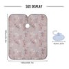 Bolaz Waterproof Barber Cape-Rose Gold Leopard Haircut Bib for Men,Unisex Hair Cutting Cape(1na6h),Multicolor,one size