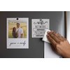 White & Black WiFi Password Sign Fridge Magnet, WiFi Sign with Black Wet Erase Pen, Magnetic WiFi Password Sign for Home, Portable WiFi Sign for Guests, Airbnb Essentials for Hosts, 4.75x5.0 inch