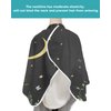Moon Mushroom Barber Cape - Salon Hair Cutting Cape for Women, Men, Kids, Adults, Haircut Cape with Adjustable Elastic Neckline Hairdressing Stylist Cape Gown Accessories Star Eucalyptus Leaves Flower