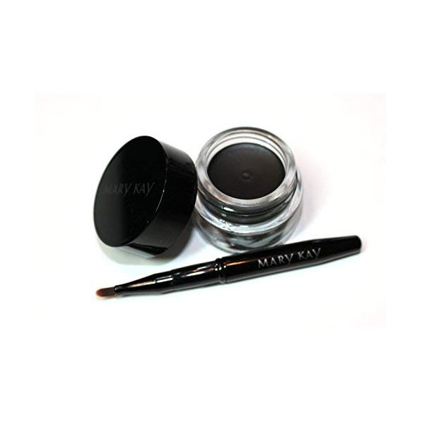 Mary Kay Gel Eyeliner Jet Black with Expandable Brush 0.15 Oz