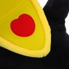 LOGOFUN Crow Hand Puppet Plush Bird Glove Puppet Cartoon Animal Pretend Play Storytelling Party Interactive Toys for Kids