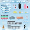 18 Pack Build a Snowman Kit, Snowman Kit DIY Winter Decorations Indoor, Christmas Snowman Crafts for Kids Bulk, Creative Kids Air Dry Clay Modeling Crafts Kit for Christmas Kids Gifts Favor Supplies