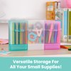 LockerMate Crayon Box with Sharpener Holds 24 Crayons, Assorted Color, Pack of 1