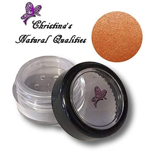 Christina's Natural Qualities All Natural Mineral Powder Pearl Copper Eye Color (Eyeshadow) - Lucky Penny Shiny Metallica Copper