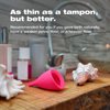Intimina Lily Cup - Ultra-Soft Menstrual Cup, Reusable Period Protection, Thin Menstrual Cup for up to 8 Hours, Medical-Grade Silicone Women’s Period Care (B)
