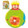 Jungle Animal Roll & Learn Fun Baby Activity Ball. Activity Center with Light, Sounds and Music. Crawling Toys for 6 month old and up boys. Electronic Playtime Light Up Monkey Ball Toy for Toddlers