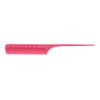 YS Park 111 Super Tint Rat Tail Comb [Thick] - Pink