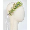 June Bloomy Women Green Leaf Headband Fairy Olive Laurel Floral Headpiece Eucalyptus Flower Crown (Golden)