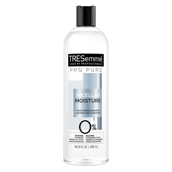 TRESemmé Pro Pure Shampoo For Daily Moisture Micellar Moisture Paraben Free, Dye Free Moisture Shampoo 16 oz