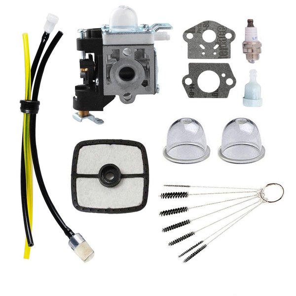 Podoy PB-250 Carburetor Blower for Compatible with Echo Parts Tune Up Kit Maintenance Air Filter Fuel PB-250LN A021003661 ES-250 Handheld Power Blower