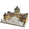 alltogetho Louvre Micro Mini Building Blocks Architecture Toys Sets Assembly Adult Construction Unleash Your Love for The Louvre