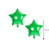 6PCS Frog Foil Balloons with18inch Star Mylar Balloons for Kids Animal Frog Reptile Themed Party Children Birthday Party Baby Shower Party Decorations