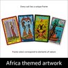 Da Brigh African Tarot: A Powerful Deck for Positive Transformation and Spiritual Growth - Unlock Your Inner Wisdom and Embrace Your Destiny Today! Inspired by The Rider Waite Tarot Deck