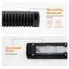 Dream lighting RV Exterior Light LED Porch Awning Light 12v 720 Lumen Black Lighting Fixture, Cool White, 7.8inch