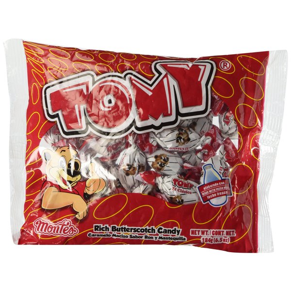 Montes Tomy Rich Butterscotch Hard Candy