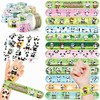 48 PCS Panda Party Favors 24PCS Tattoos Stickers 24PCS Slap Bracelets Wristbands Perfect for Panda Themed Birthday Baby Showers or Classroom Rewards Ideal Decor and Gifts for Girls and Boys