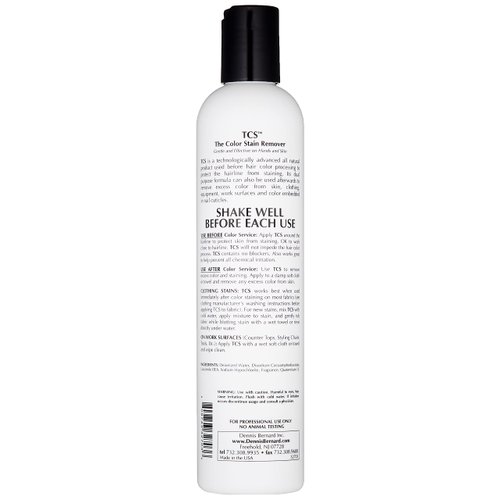 TCS, The Original Color Stain Remover 10 oz | Shake Well & Apply Prior To Hair Color As A Barrier | Does Not Interfere With Color Process