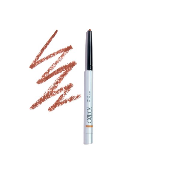 Ortega Beauty Soft Contour Lip Liner By Etienne Flex Tip For Precise Stroke, Plump Definition, Volume, Talc-Free, Smooth Soft Shape for All Day Wear - Blue Agave, Vitamin E for Sculpting Lips