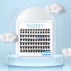 Lash Clusters 84 Pcs Cluster Lashes Eyelash Clusters DIY Cluster Eyelash Extensions Individual Lashes Thin Band & Soft(Morning,D-16)