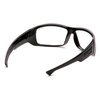Pyramex Furix Safety Glasses Black Frame Clear Anti-Fog Lens