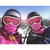 ZIONOR Lagopus Ski Snowboard Goggles UV Protection Anti fog Snow Goggles for Men Women Adult Youth VLT 46% White Frame Clear Rose Lens