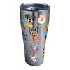 Tervis Triple Walled Flat Art Dogs Insulated Tumbler Cup Keeps Drinks Cold & Hot, 30oz Legacy, Stainless Steel
