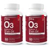 Essential Elements Omega-3 Fish Oil Supplement with EPA & DHA | Fatty Acids for Immune, Heart & Cognitive Support | Omega-3 Fish Oil 120 Softgels (2-Pack)