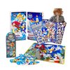 Toy Deals USA, The Hedgehog Puzzle Set for Kids & Over 300 Puffy Stickers, Two Puzzles 48 Pcs and 100 Pcs for Children, Boys & Girls Ages 4-8