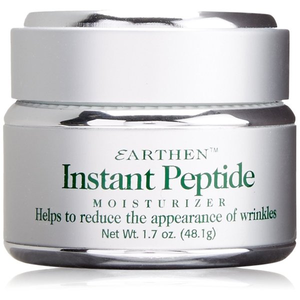 Earthen Instant Peptide Wrinkle Reducer Moisturizer Cream - for Normal to Oily Skin, Nourishes Skin (1.7 Ounce)