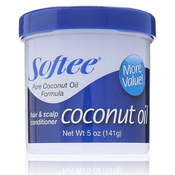 Softee Coconut Oil Hair & Scalp Conditioner 5 Oz,Pack of 24