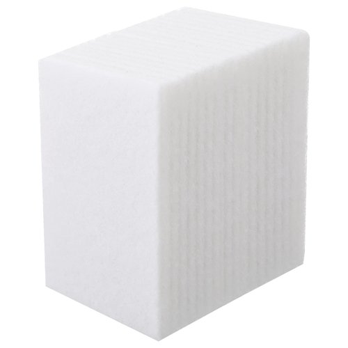 20 Pieces White Scrubbing Pad Non Woven Pads Scouring Pad Non Scratch Multipurpose Scouring Sponge Abrasive Hand Pad Multi Surface Scrubber Pads for Cleaning Polishing (4 x 6 Inch)