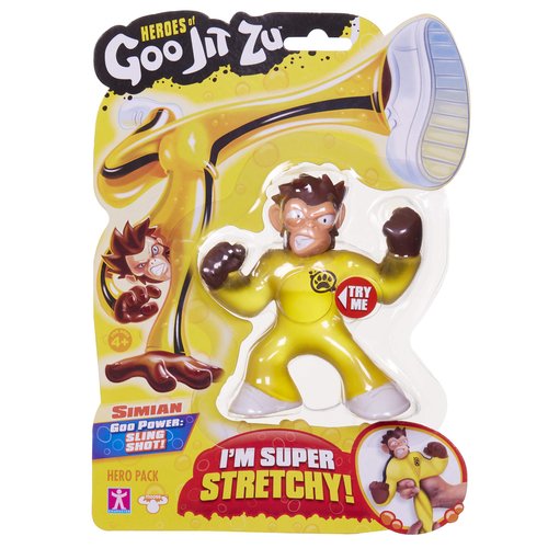 Heroes of Goo Jit Zu - Stretchy Monkey Action Figure, Simian