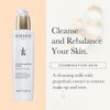 SOTHYS Vitality Cleansing Milk | Refreshing Daily Face Cleanser | Hydrating Grapefruit Extract for Normal or Combination Skin