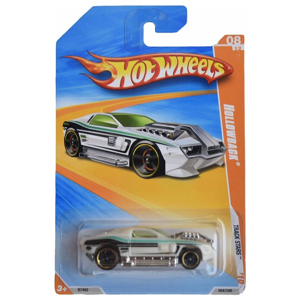 Hot Wheels Hollowback, Track Stars '10 [White] 8/12